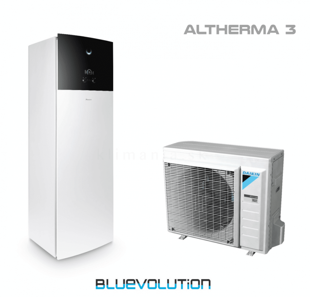 Tepelné čerpadlo Daikin Altherma 3 ERGA04EVA + EHVH04S18E6V DAIKIN Altherma Klimania